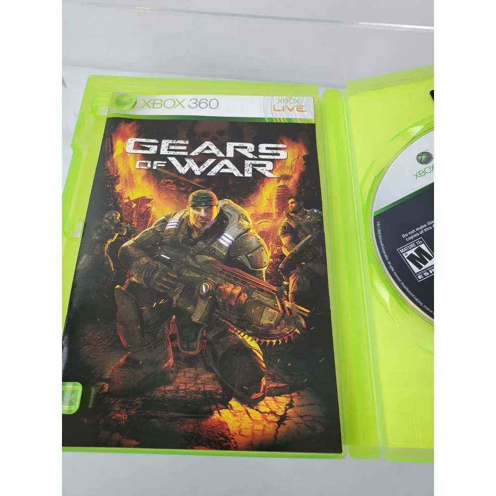 Gears of War Xbox 360 Video Game Mature by Epic‎ Games